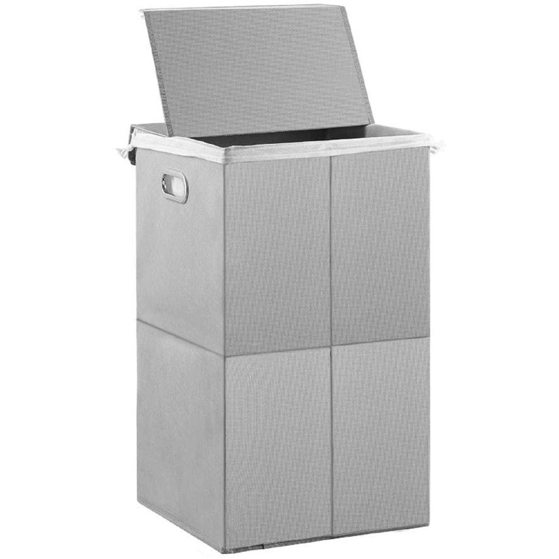 Nex Fabric Laundry Hamper, Gray