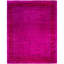 Tapis rose en laine noué à la main Carreon 10 pi 0 po x 13 pi 2 po