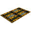 Tapis unique noué à la main Rochele - jaune