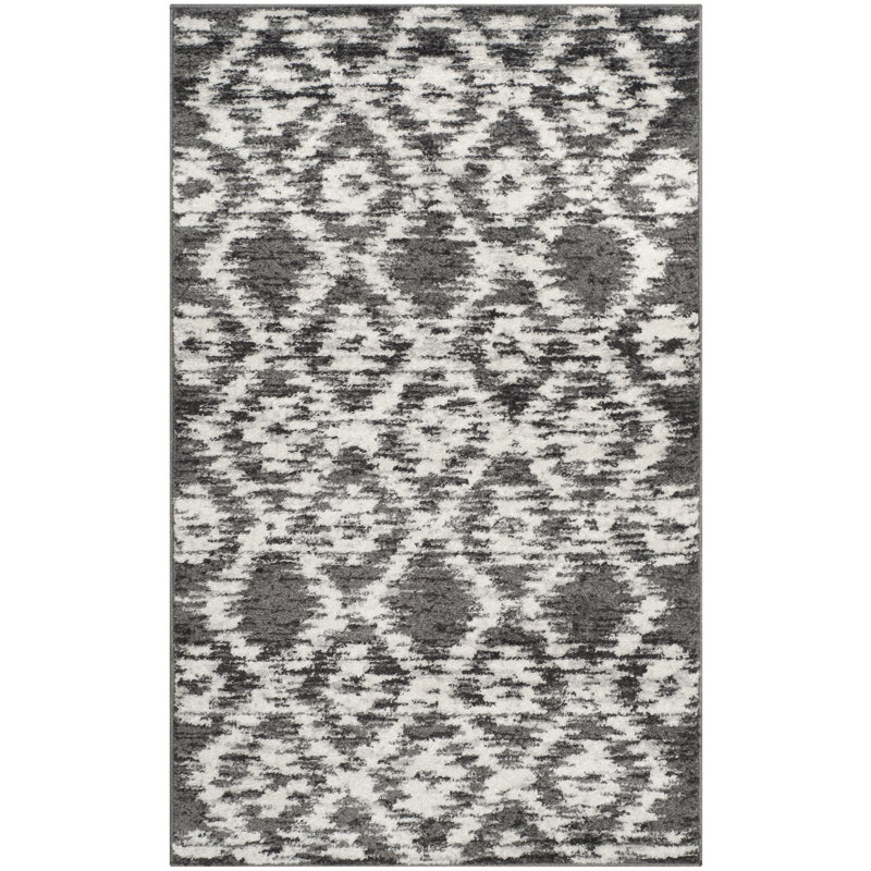 Mckee Geometric Area Rug, Rectangle 91 x 152 cm