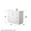 Meuble-lavabo sur pied simple 42 po avec comptoir en quartz 42 po-97986621-92723803-97986618
