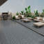 Paquet de tuiles de patio pour terrasse en bois-plastique 22 WPC-116658408