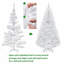 6 ft White Artificial Christmas Tree-1112576512-1112576515