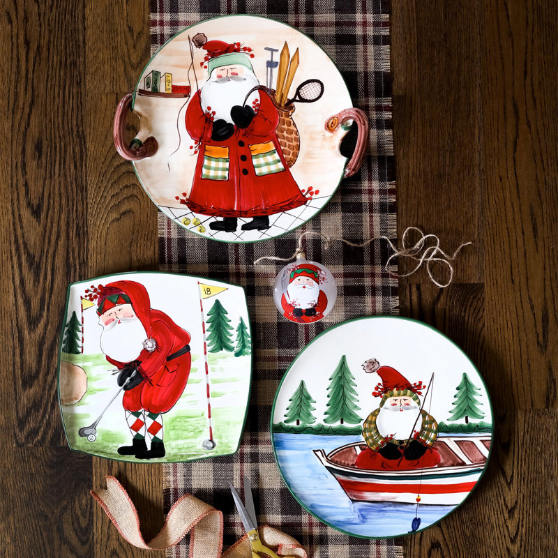 Old St. Nick Terra Bianca Platter