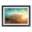 The Colisium in Rome Italy in Abstract - Framed Print-55737580-55737581