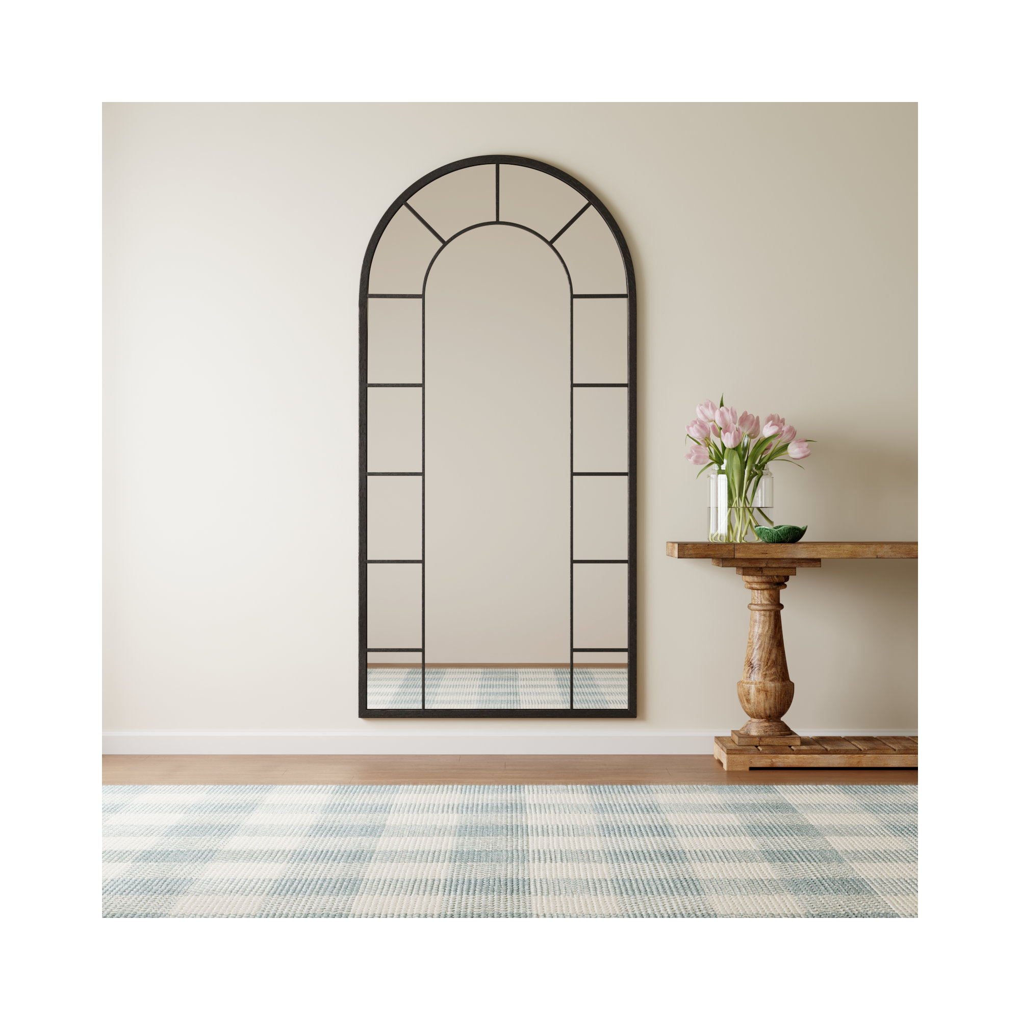 Baylen Metal PATTERN ARCH Wall Mirror