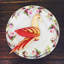 Priya 45 Piece Semi-Handmade Floral Porcelain Dinnerware Set with Gold Trim (Service for 8)