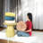 Velvet Round Throw Pillow-99869234