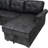 Faux Leather U-Shape Sectional Sleeper Sofa with Storage Chaise