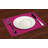Polyester Polka Dots Rectangle Placemat