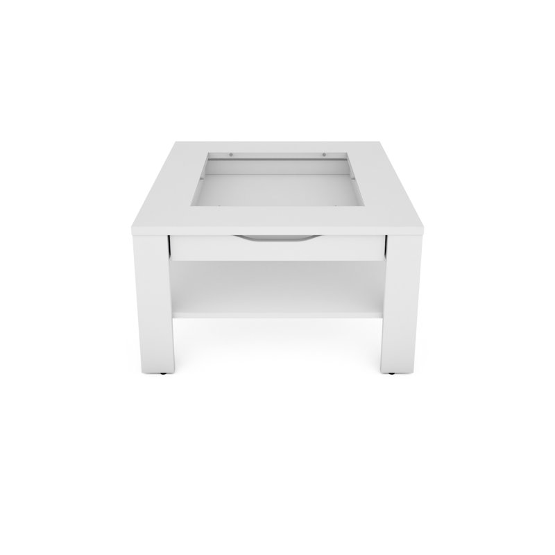 Hadlow Coffee Table with Storage, White