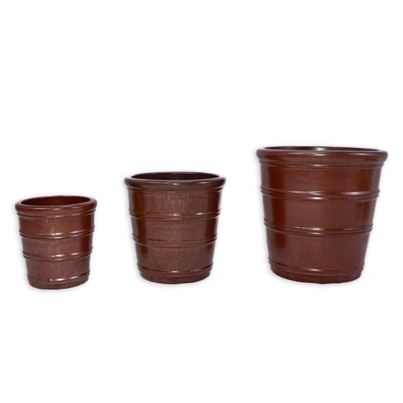 Pots de fleurs en céramique de haute qualité, Pâte de haricots rouge