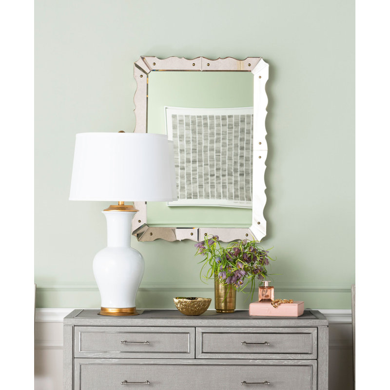 Caroline Flat Beveled Wall Mirror