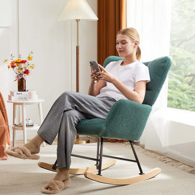 Chaise d'appoint berçante Kaelyb 