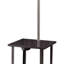 Lampe de table 58 po avec tablettes carrées