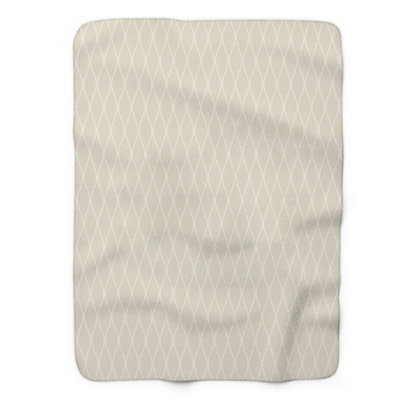 Couverture sherpa rose 1 pièce
