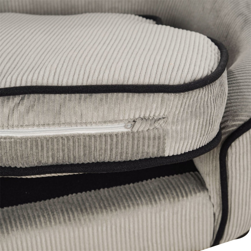 Quintin Orthopedic Linen Pet Bed