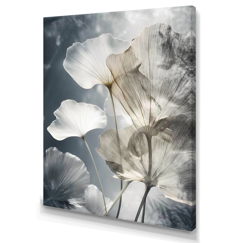 Tropical_Palm_Art_Pour_Ginkgo Art III, H 40 po x l 30 po x P 1,5 po, Toile tendue