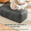 Repose-pieds rembourré gris 17 po Florence-116415921