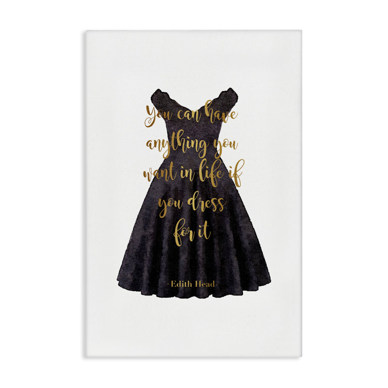 «Dress The Part», conception par Amanda Greenwood, H 45 po x l 30 po