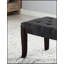 Banc capitonné Linon, tissu