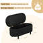 Banc de rangement rembourré Eilhard Boucle-670937614
