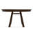 Hudson Valley 4 - Person Extendable Walnut Solid Wood Dining Set