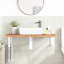 Briea 100cm Solid Wood Bathroom Vanity Top-1015675438