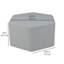 Repose-pieds rectangulaire rembourré Pro Series 12 po de hauteur-101256150