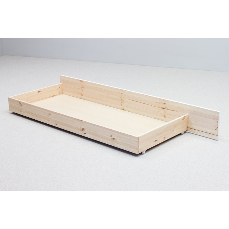 Harrison Underbed Storage Drawers, 24.2cm H x 204cm W x 70.3cm D