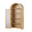 5-Tier 71'' H Freestanding Arch Display Cabinet With 3-Color Light Modes And Motion Sensor-639548703