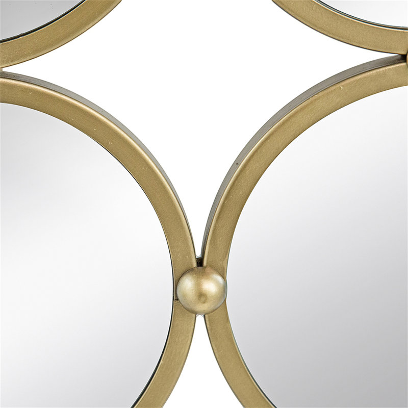 27,2 po de miroir décoratif contemporain de style minimaliste pour chambre à coucher