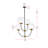 Romney 31.5'' W 4-Light Dimmable Chandelier-61751627