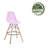 Azanae 27.6" Bar Stool with Wooden Legs-946328713