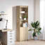 Highboard 50X35x180 Cm Engineered Wood-1897897302