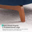 Fauteuil d'appoint rembourré Brayton 29 po avec piètement luge-50587671
