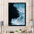Toile avec cadre photo noir