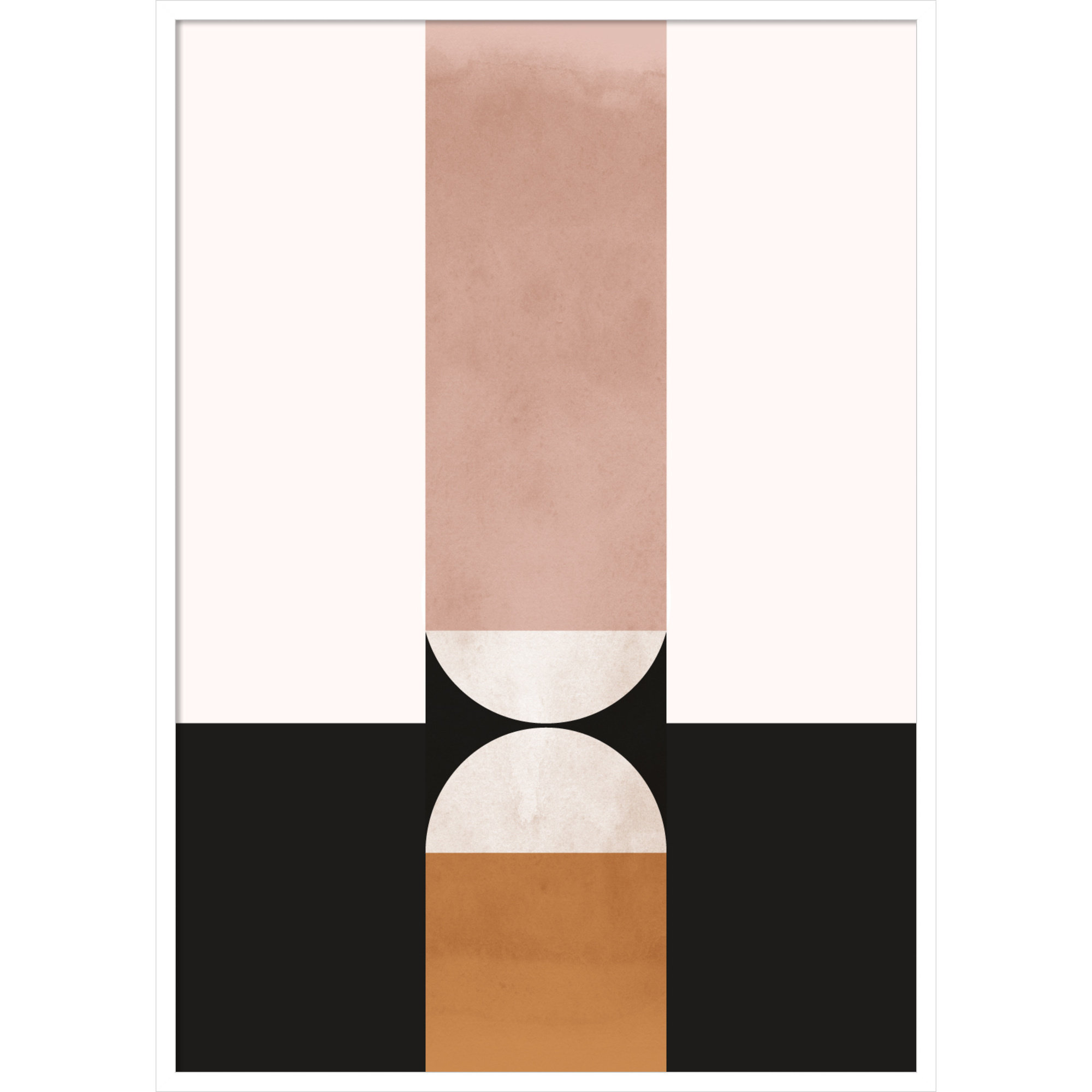 Venice 2 by Alexander Ginzburg, White, 42.25" H x 30.25" W x 0.88" D