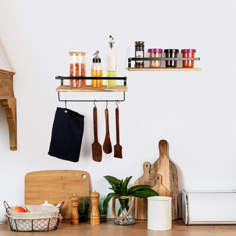 Sabrina 2 Piece Accent Shelf