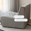 Wabi-Sabi Linen Blend Accent Chair for Home Use