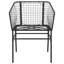Chaises de patio 2 pièces en poly rotin-1607500300