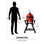 Chariot de barbecue avec tablettes pliantes Kamado Joe Joe Jr