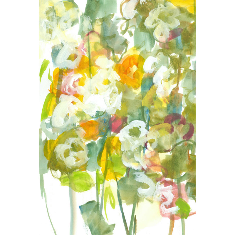 Le printemps a jailli II, H 12 po x l 8 po