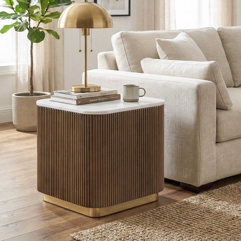 Table de bout contemporaine 1pc