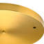 Ensemble d'auvent 15-1 / 2 po rond pour 3 suspensions