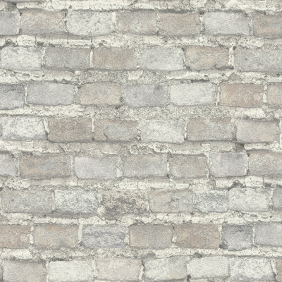 Non-Pasted Brick Wallpaper Roll