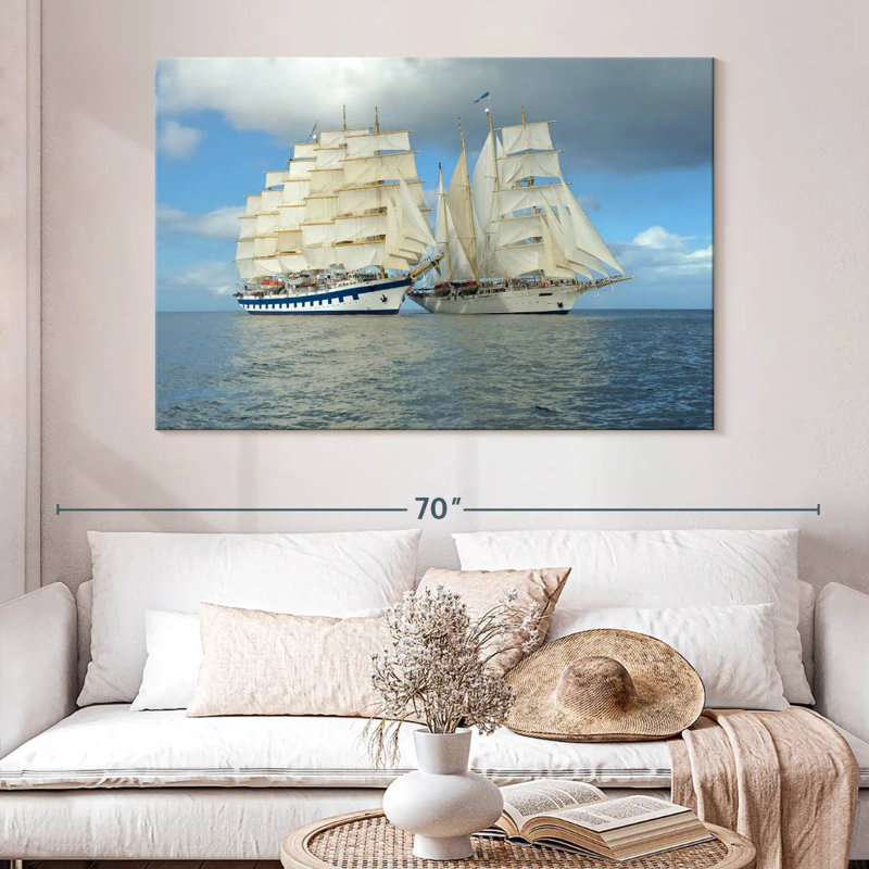 Mehar Sister expédiée en mer, H 34 po x l 51 po