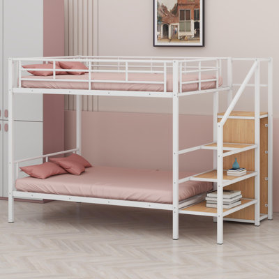 Metal Bunk Bed With Wardrobe