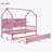 Yajaira Solid Wood Platform Bed House Bed with Trundle,Kids Bed with Shelf-1813543989-1843795590