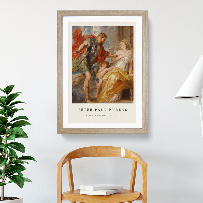 Modello by Peter Paul Rubens - Picture Frame Painting, 65cm H x 48cm W x 2cm D